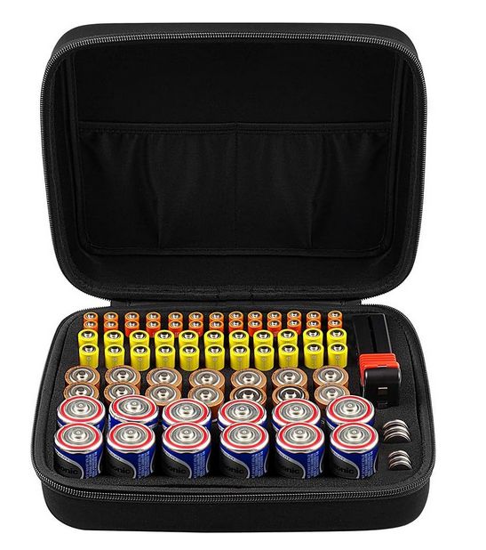 Batterie Aufbewahrungsbox Batterie Aufbewahrungsbox - Hält 80 Batterien