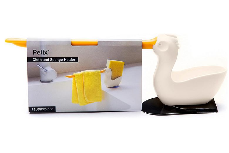 Schwammhalter als Pelikan Schwammhalter als Pelikan